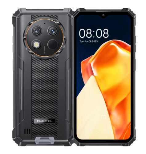 OUKITEL smartphone G1 6.52" 6/256GB 10600mAh IP68/IP69K/MIL-STD-810H μαύρο