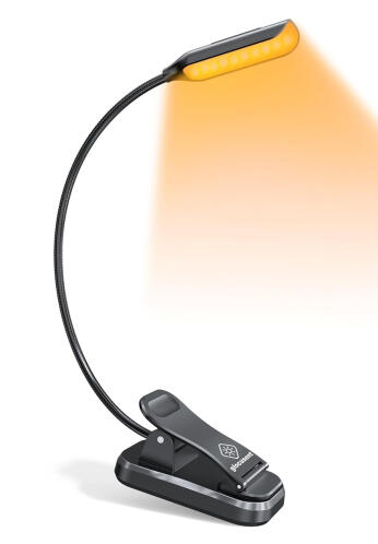 GLOCUSENT LED φακός διαβάσματος GLCSNTBL101B επαναφορτιζόμενος έως 45lm μαύρος