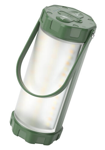 GLOCUSENT LED φανάρι GLCSNTCL001G επαναφορτιζόμενο έως 1200lm IP68 πράσινο