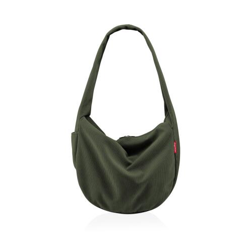 Reisenthel Τσάντα ώμου Moonbag Cord Dark Matcha