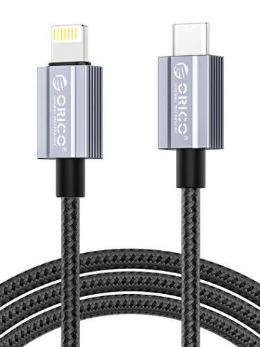 ORICO καλώδιο Lightning σε USB-C GQA29 29W 480Mbps 1m μαύρο