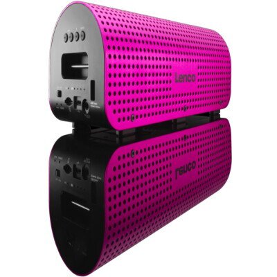 LENCO BLUETOOTH SPEAKER GRID-7 PINK Ηχείο Bluetooth
