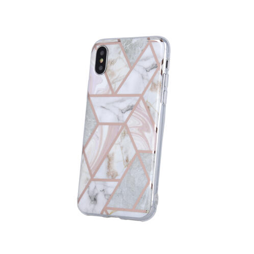 Geometric Marmur Case for Xiaomi Redmi 9T pink