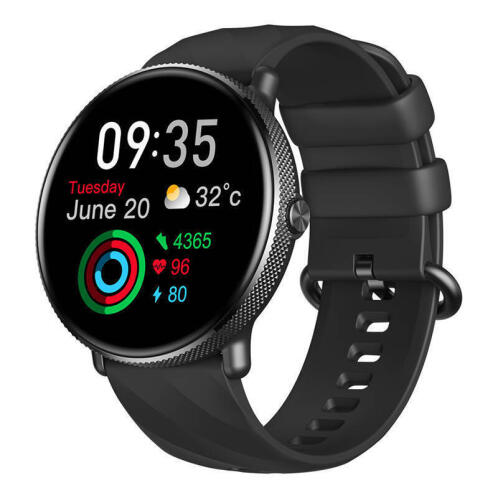 Zeblaze GTR 3 Pro Smartwatch  Heart Rate 1.43" AMOLED IP68 Μαύρο
