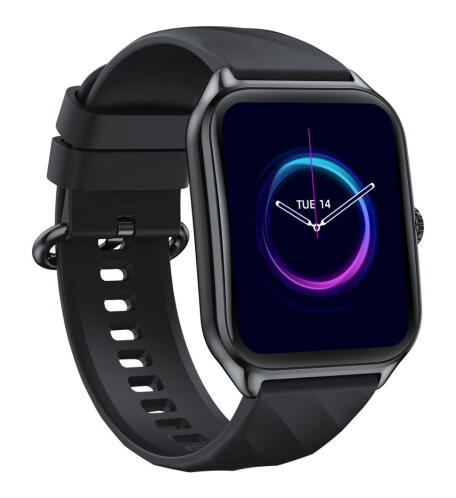 ZEBLAZE smartwatch GTS 4 heart rate 1.94" AMOLED IP68 μαύρο