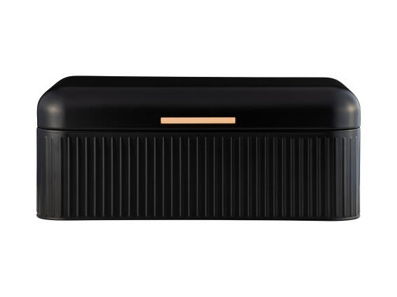 Maxwel & Williams Ψωμιέρα Μεταλλική Μαύρη 42x22.5x18cm Astor Σε Συσκευασία Δώρου