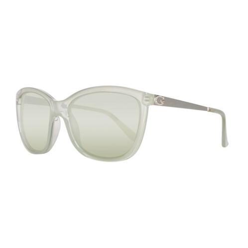 Γυναικεία Γυαλιά Ηλίου με Πλαστικό Σκελετό και Φακούς Χρώματος Γκρι Guess GU7444-93C-58
