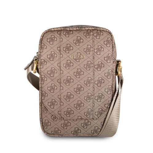 Guess 4G Uptown Tablet Bag Τσαντάκι από δερματίνη κατάλληλο για tablet 10" (Brown - GUTB104GB)