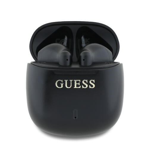 Guess Printed Classic Logo Bluetooth Stereo Headset True Wireless Ασύρματα Ακουστικά & θήκη φόρτισης (Μαύρα – GUTWSJ14ESGK)
