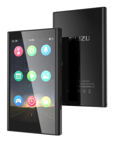 RUIZU MP3 player H10 με οθόνη αφής 3.8" 16GB Bluetooth μαύρο