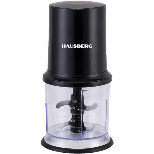 Hausberg HB-4502NG Πολυκόπτης Multi 400W Με Δοχείο 500ml Μαύρος