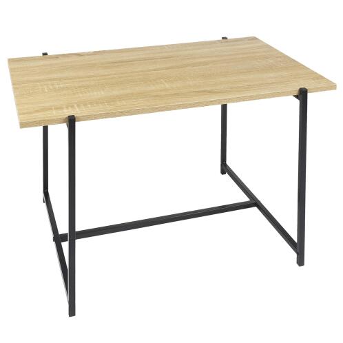 Τραπεζάκι Σαλονιού από Ξύλο & Μέταλλο 80 x 45 x 50 cm HD0182 Home Deco Factory