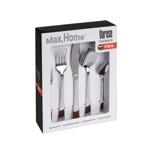 Max Home 3001 Varese Σετ Μαχαιροπίρουνα 30τχμ 18/0