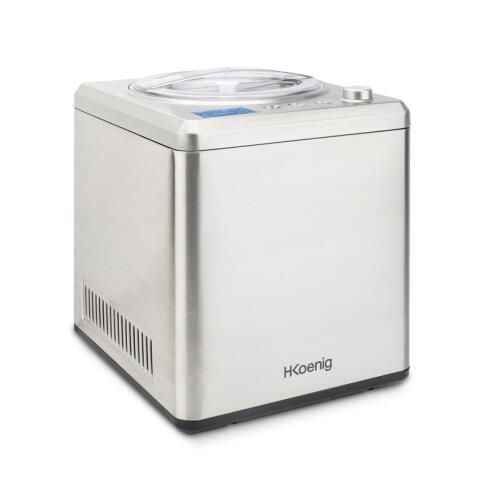 H.Koenig HF340 Παγωτομηχανή 2 Lt 180 W Ασημί