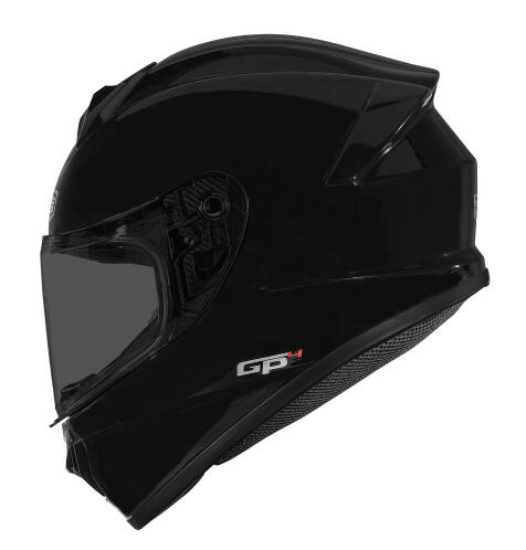 CMS GP4 Kράνος Plain Μαύρο XXL