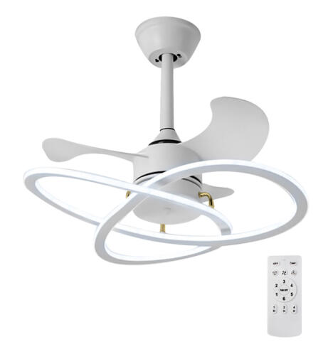 Powertech Ανεμιστήρας Οροφής LED 96W Ø60x25cm HLL-0175 Λευκός