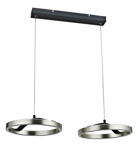 POWERTECH LED φωτιστικό οροφής HLL-0203 42W 4000K 70x30x120cm ασημί/μαύρο