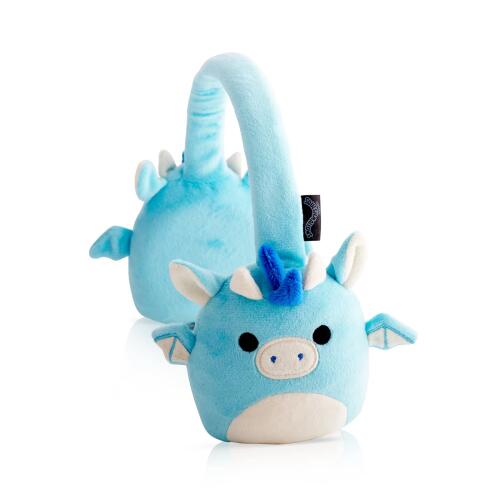 Lazerbuilt Squishmallows Tatiana the Dragon – Λούτρινα Ασύρματα Παιδικά Ακουστικά με Μικρόφωνο
