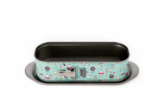 Φόρμα Κέικ Αποσπώμενη με Δίσκο Σερβιρίσματος 31x12 εκ. Simona Pope