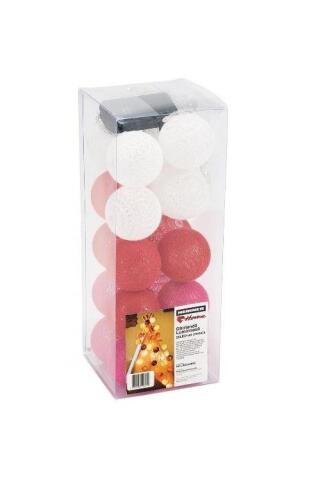 HEINNER HR-LED20-ORG Διακοσμητικό Φωτιστικό LED Γιρλάντα με 20 Πλαστικές Μπάλες 330 εκ.