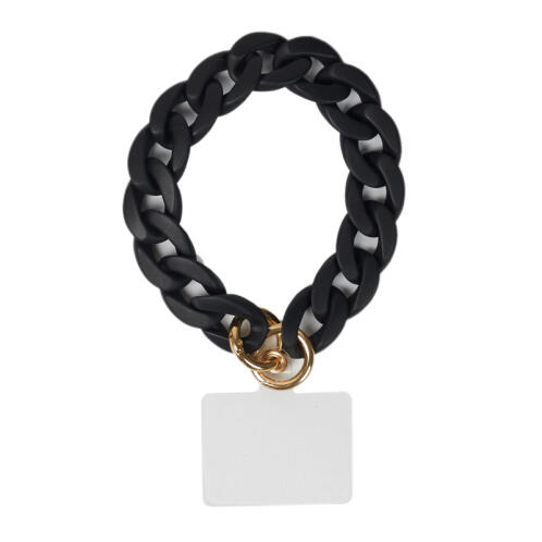 Αλυσίδα Κινητού για τον Καρπό 30 cm Χρώματος Μαύρο Be Mix HT0018 HT0018-Black