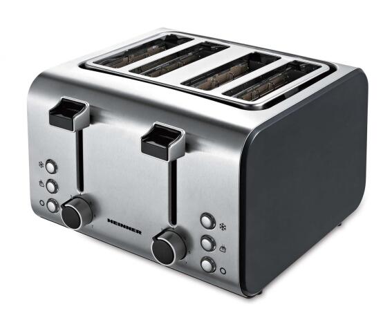 Heinner Φρυγανιέρα 4 Θέσεων 1600W HTP-1400BKSS Inox