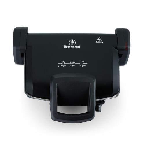 Human Τοστιέρα Γκριλιέρα HU-101B Black