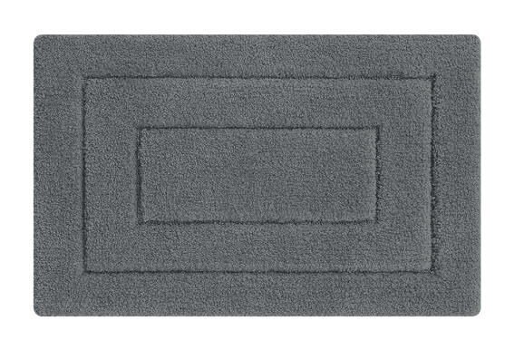 HOME USE πατάκι μπάνιου HUH-0202 αντιολισθητικό 40 x 60cm γκρι
