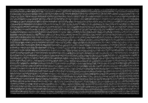 HOME USE πατάκι εισόδου HUH-0208 αντιολισθητικό 90x60cm 6mm πάχος γκρι