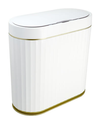 HOME USE κάδος απορριμμάτων HUH-0227 με φωτοκύτταρο 9lt λευκός