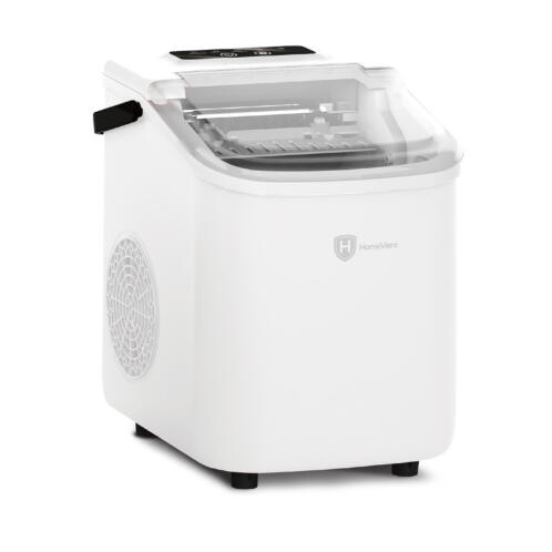 HomeVero Παγομηχανή με Ημερήσια Παραγωγή 10kg HV-IM1224W Άσπρη
