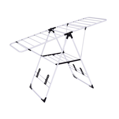 Costway Πτυσσόμενη Απλώστρα 137 x 56 x 124 cm HW53986
