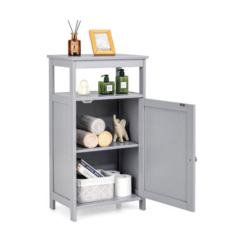 Costway Ντουλάπι Μπάνιου 45 x 30 x 84 cm HW66005GR