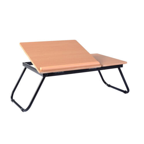 Costway Μεταλλικό Βοηθητικό Πτυσσόμενο Τραπεζάκι με Βάση για Laptop 55 x 32 x 23 cm Costway HW67555