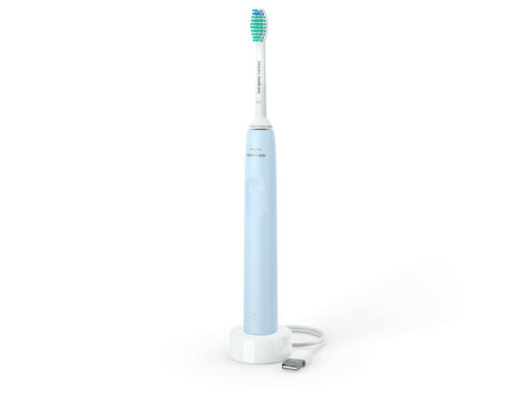 Philips DailyClean 2100 Ηλεκτρική Οδοντόβουρτσα με Χρονομετρητή Light blue