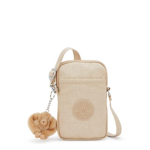 Kipling Τσαντάκι για κινητό τηλέφωνο Tally Sparkled Beige