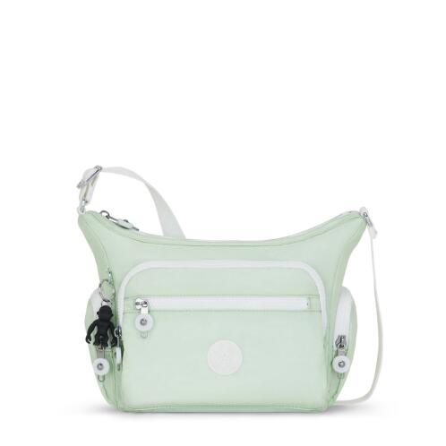 Kipling Τσαντάκι ώμου 28x19x8.5cm σειρά Gabbie S Airy Green