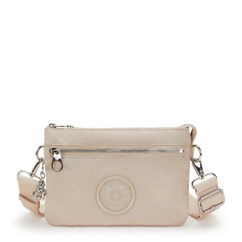 Kipling Τσαντάκι ώμου Riri Zip Beige Spice