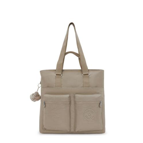 Kipling Τσάντα ώμου για laptop 15" India Soft Taupe