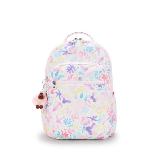 Kipling Σακίδιο πλάτης για Laptop 15" Seoul Lap Aqua Sea