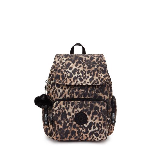 Kipling Σακίδιο πλάτης City Zip S Wild Leopard