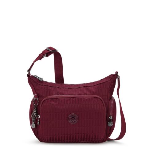 Kipling Τσαντάκι ώμου Gabb S Maroon Tile Jacquard