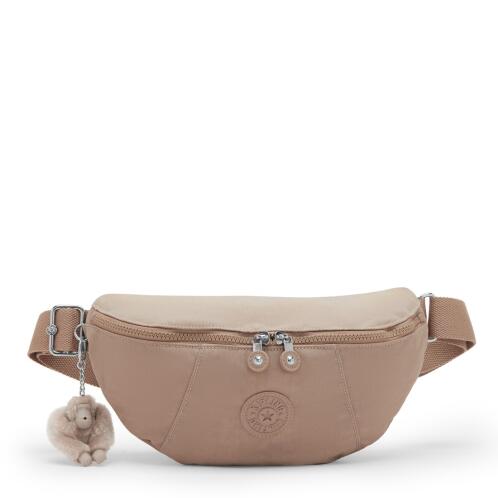 Kipling Τσαντάκι μέσης Maci Tan Beige