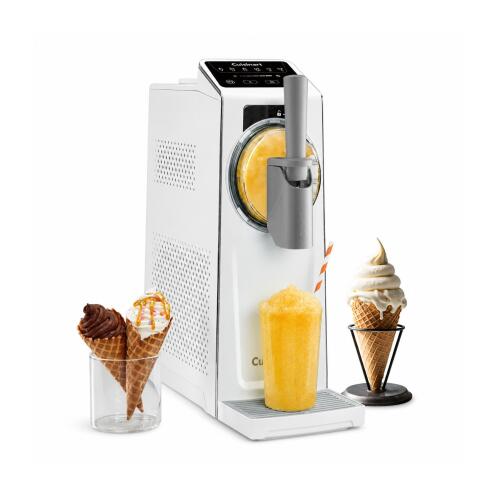 Cuisinart Παγωτομηχανή 6 σε 1 Slushy & Soft-Serve Maker 1,6Lt Λευκή