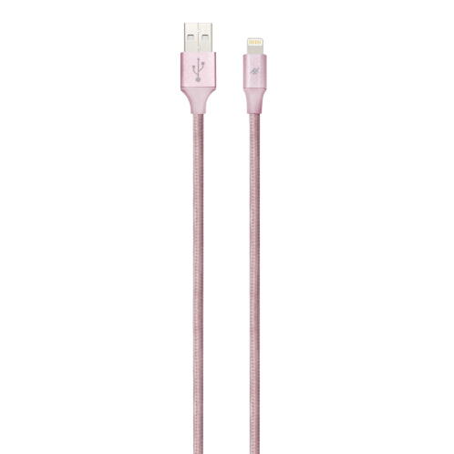 iFrogz Καλώδιο– Uniquesync Premium Lightning 1,5 m σε ροζ χρυσό χρώμα