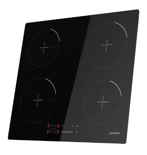 Gruppe Εστίες Επαγωγικές Τετραπλές IH401A-72U00-S0100-L
