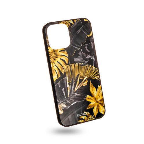 EGOBOO Case Glass TPU Lux Leaves (iPhone 12 Pro Max)