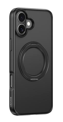 USAMS θήκη GZ US-BH895 για iPhone 16 Plus διάφανη/μαύρη