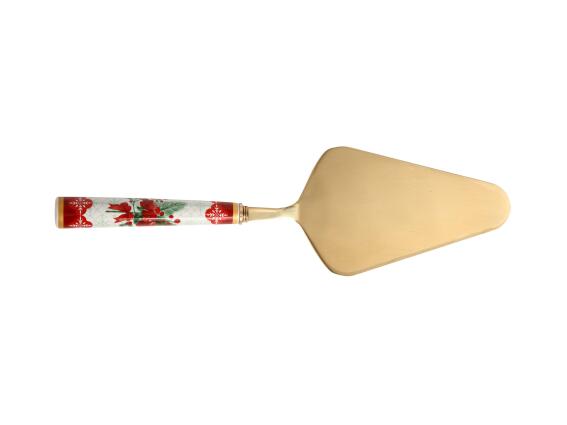 Maxwell & Williams  Σπάτουλα  Ανοξ. Κόκκινη Χριστ/κη Mistletoe  Σε Συσκευασία Δώρου