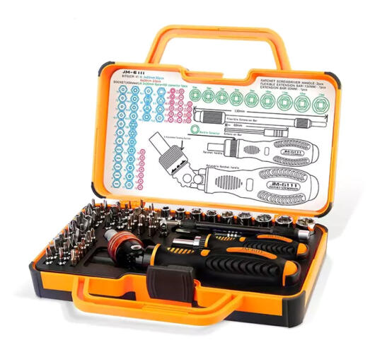 Jakemy Σετ Κατσαβιδιών 69τμχ με Βαλιτσάκι JM-6111 CR-V